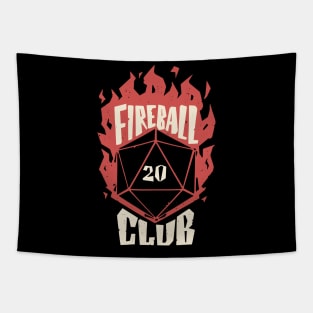 RPG - Fireball Club Tapestry