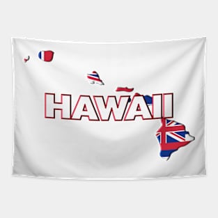 Hawaii Colored State Tapestry