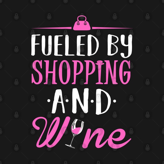 Fueled by Shopping and Wine by KsuAnn