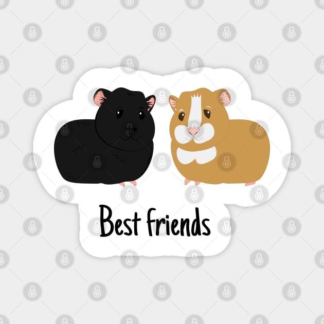 I love guinea pigs Magnet by Aurealis