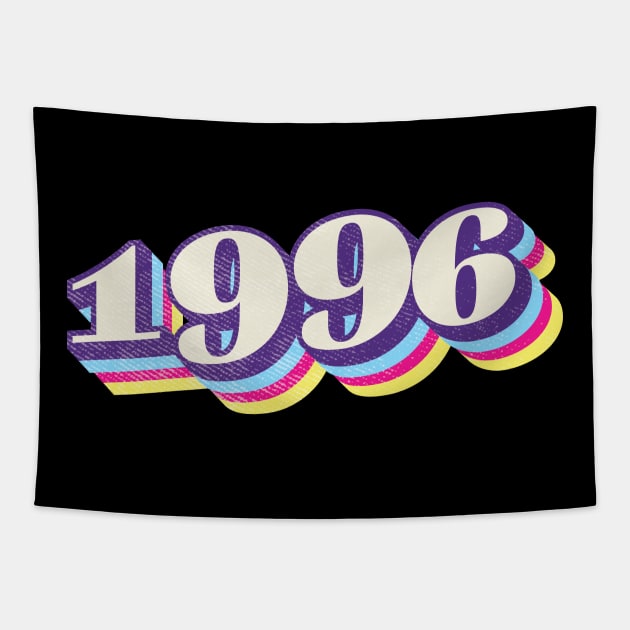 1996 Birthday Year Tapestry by Vin Zzep