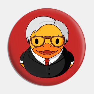 Andy Warhol Rubber Duck Pin