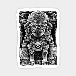 Mictlantecuhtli - Aztec god of death Magnet