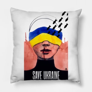 Save Ukraine Pillow