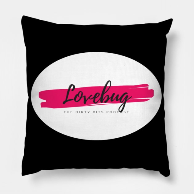 Lovebug Stroke Pillow by DirtyBits