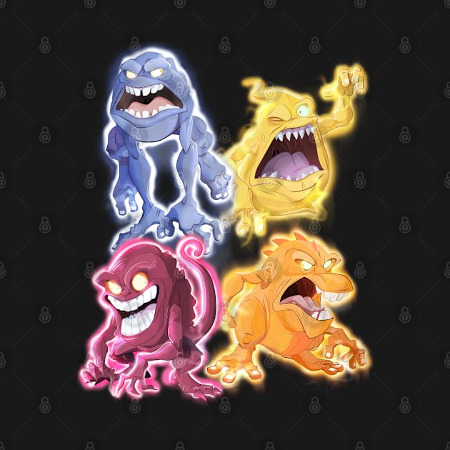 Real Ghostbusters Ghouls Wave 1 by DanSchoening