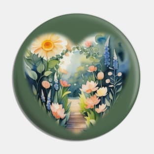 Secret garden Pin