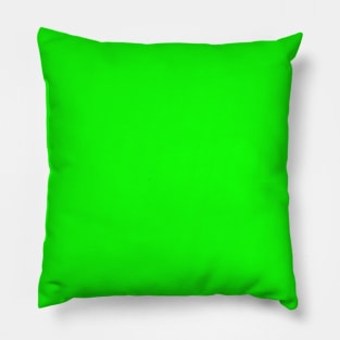 Green Screen - Chroma Key - Perfect for Digital   Photography and Video VFX Editing Pillow