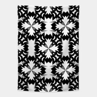 Kal4 - Black & White Tapestry