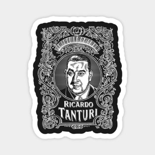 Ricardo Tanturi (white printing) Magnet