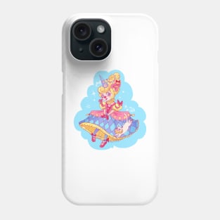 Clown Queen - Circus colors Phone Case