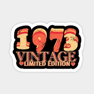 Vintage 1973 Limited Edition Magnet