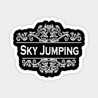 Ski Jumping Sport Magnet