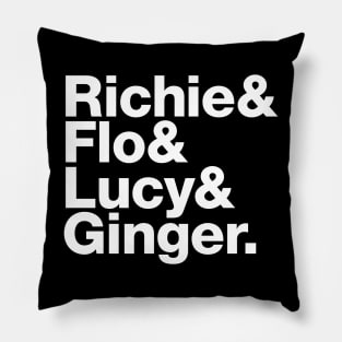 Classic Sitcom Redheads: Experimental Jetset Pillow