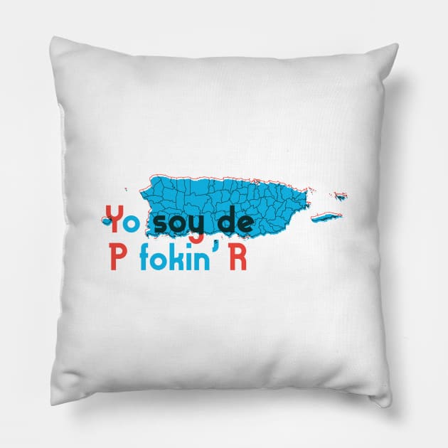 YSDPFR Pillow by Vicener