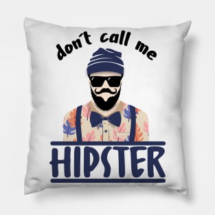 Hipster T Shert Pillow