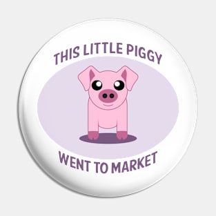 This Little Piggy Pin