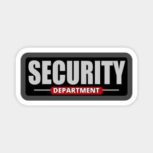 Security Department - Security Guard Magnet