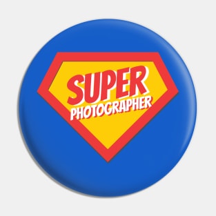 Photographer Gifts | Super Photographer Pin