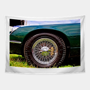 E-Type Jaguar Classic Motor Car Tapestry