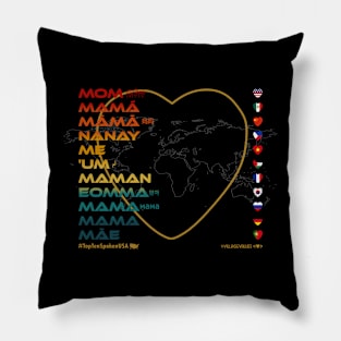 MOM: Say ¿Qué? Top Ten Spoken (USA) (Vintage) Pillow