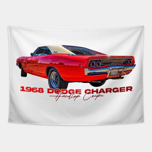 1968 Dodge Charger Hardtop Coupe Tapestry by Gestalt Imagery
