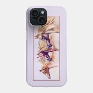 Three Sisters. Arabian horses. Phone Case