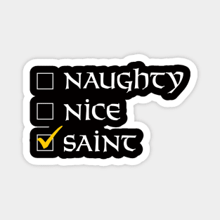 Nola Saints Christmas Shirt Magnet