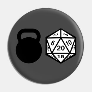 Kettlebells and D&D Spells! Pin