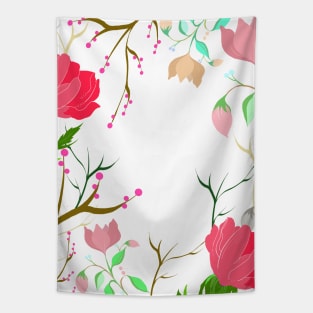 Floral art Tapestry