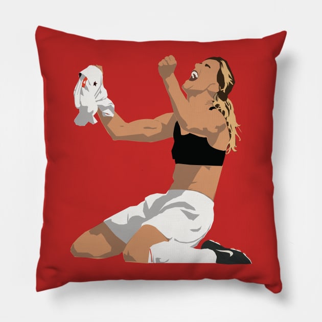 Brandi Chastain USWNT Pillow by Hevding