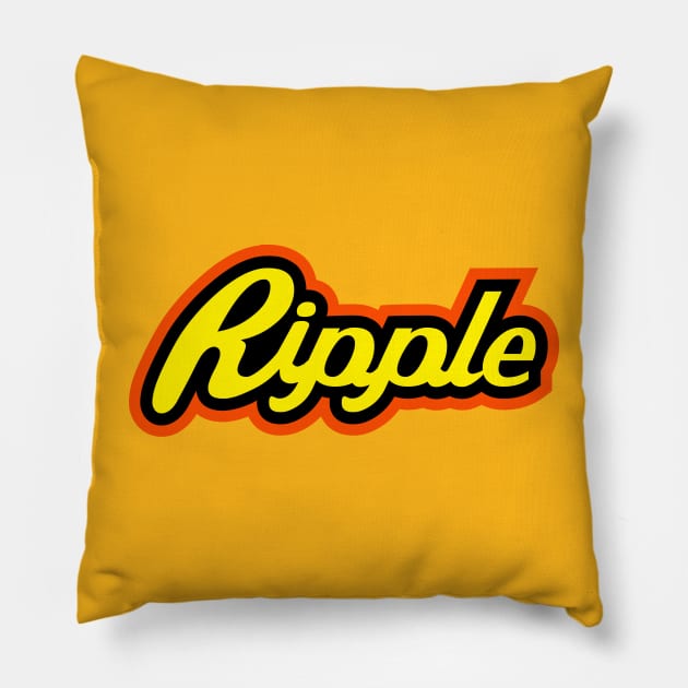 Ripple Pillow by Troffman Designs