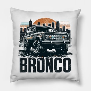 Ford Bronco Pillow