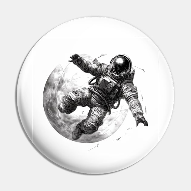 ASTRONAUT IN THE OCEAN Pin by LloydLegacy2020