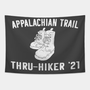 Appalachian Trail Thru Hiker 2021 (blanco) Tapestry