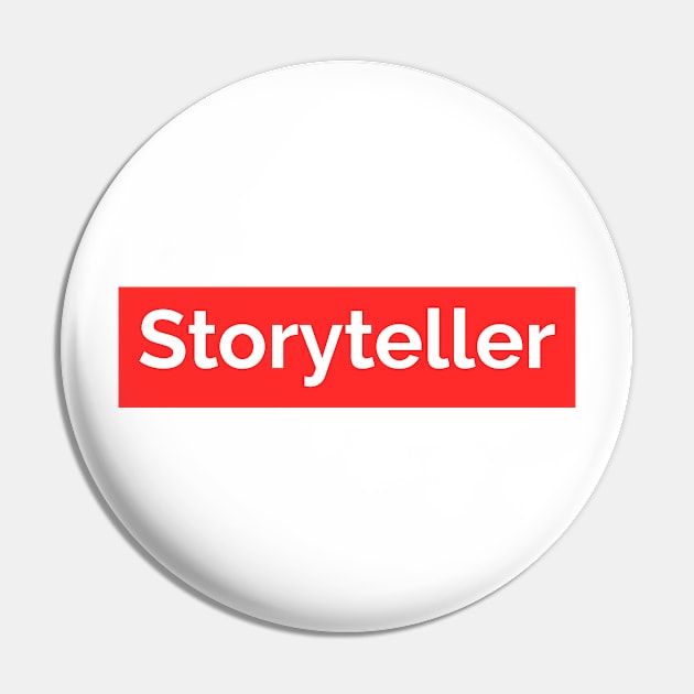 Storyteller Pin by Moreira.art