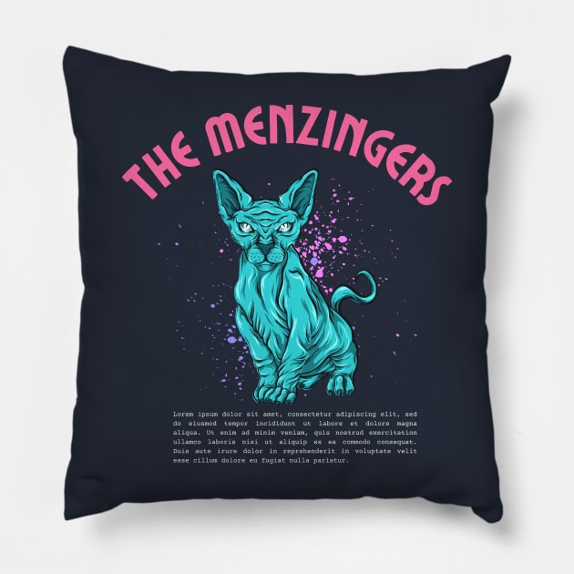 the menzingers Pillow by Oks Storee