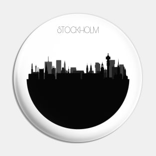 Stockholm Skyline Pin