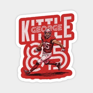 George Kittle San Francisco Player Name Magnet