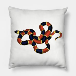 Coral Snake Pillow