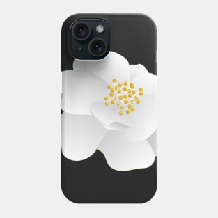 Beautiful White Jasmine Flower Phone Case