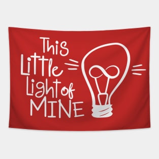 Light It Up Red for Autism Acceptance Tapestry