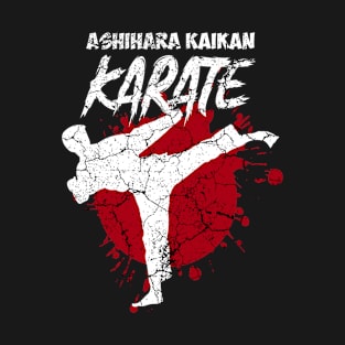 Ashihara Kaikan Karate Training Martial Arts Karate Outfit T-Shirt