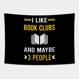 3 People Book Club Read Reader Reading Books Tapestry