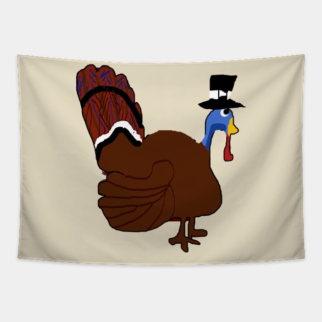 Turkey Day Tapestry by Bluedaisy66