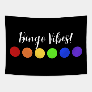Bingo Vibes LGBTQ+ Tapestry