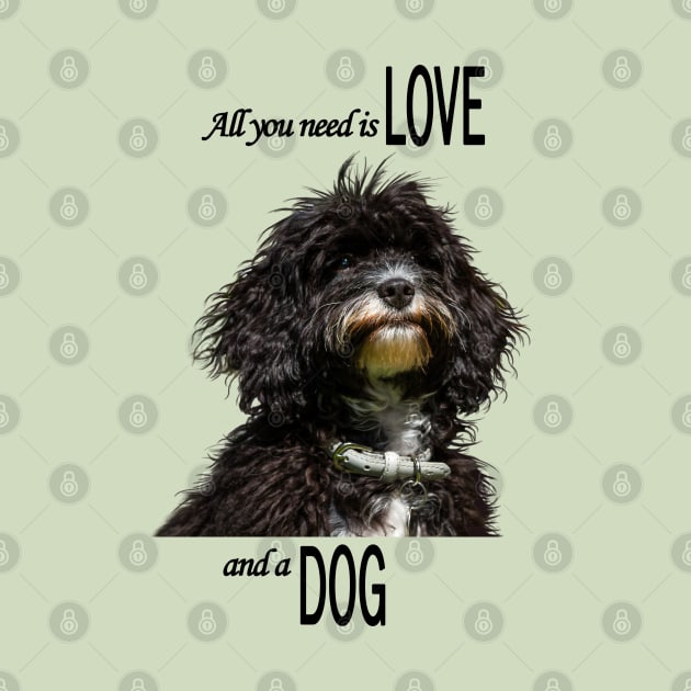 All you need is Love and a Dog IV by Jane Stanley Photography