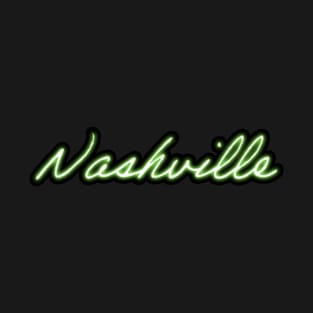 Neon Nashville - Green T-Shirt