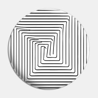 Not Perfect Visuals | Minimalist | NOptical Illusion | Broken lines 1 Pin