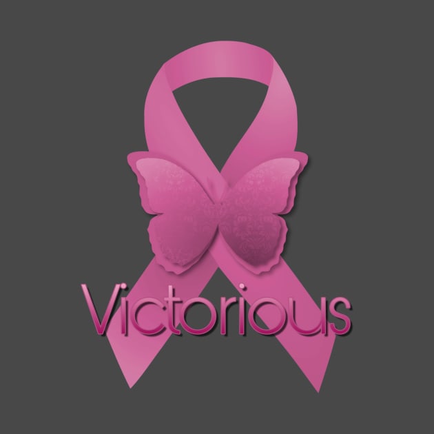 Breast Cancer Pink Ribbon by AlondraHanley